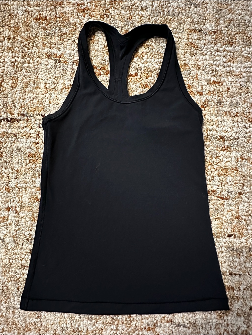lululemon athletica Black Racerback Tank